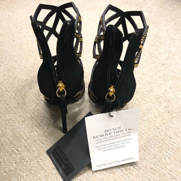 👑NWT! Giuzeppe zanotti crystal embellished heel👑 - Picture 8 of 8